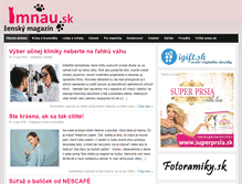 Tablet Screenshot of mnau.sk